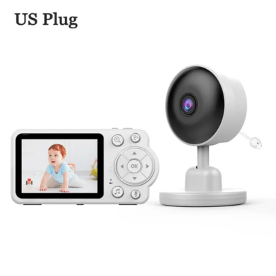 Baby Monitor Wireless Indoor 2.8 Inch Surveillance Video Two Way Audio Night Vision Smart Baby Camera Security Protection