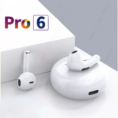 Original Air Pro 6 TWS Wireless Bluetooth Earphones Mini Pods Earbuds Earphone Headset For Xiaomi Android iPhone Headphone