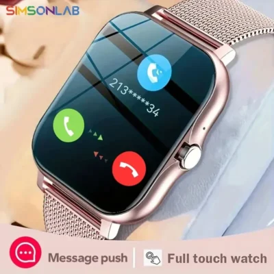 2023 Smart Watch Android Phone 1.44” Inch Color Screen Bluetooth Call Blood Oxygen/Pressure Monitoring Smart Watch Women Men